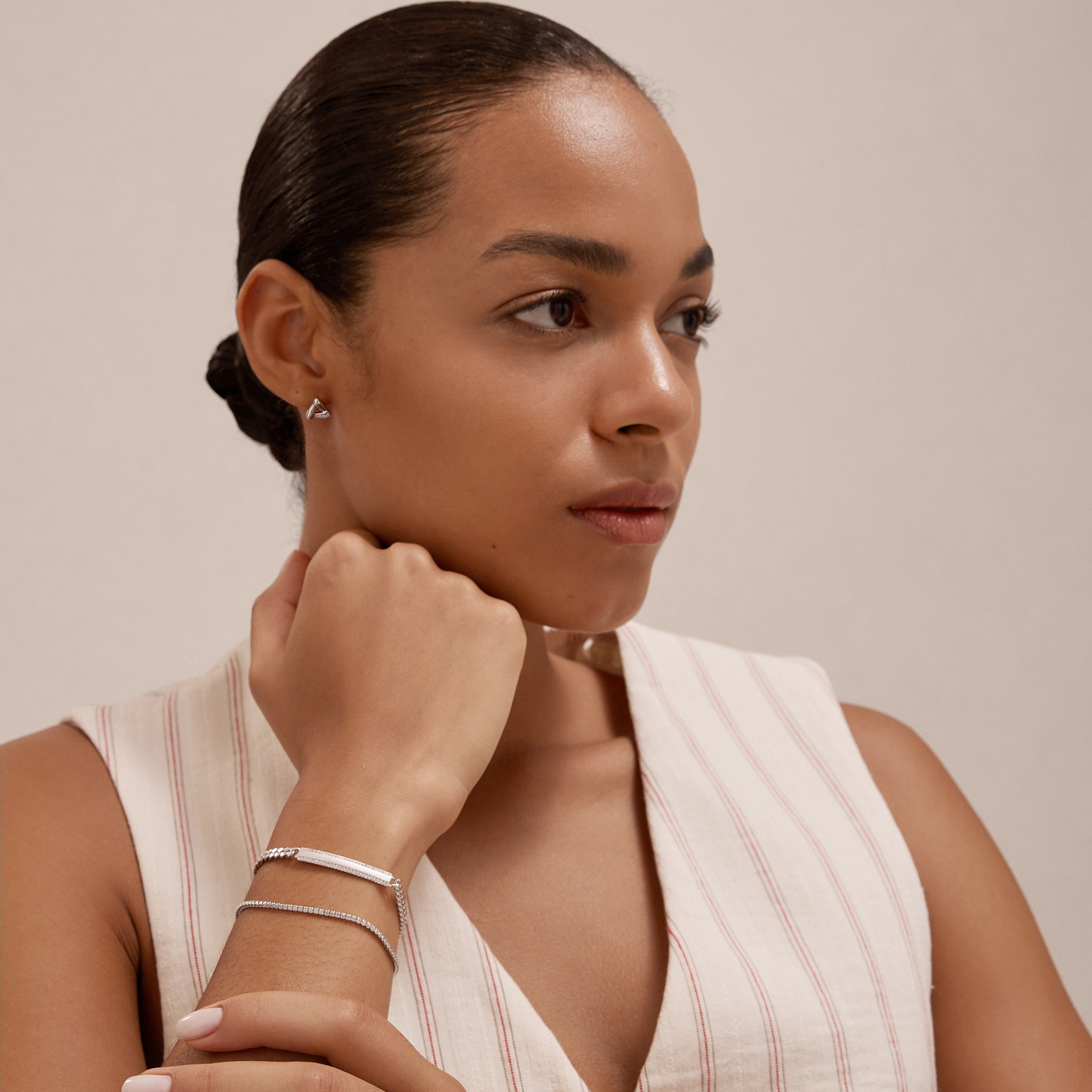 Gisèle Cuban Link Bar Bracelet