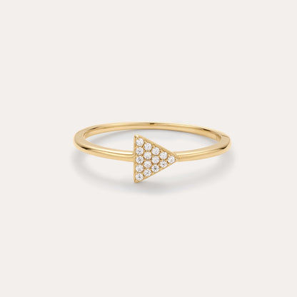Reneé Minimalist Triangle Ring