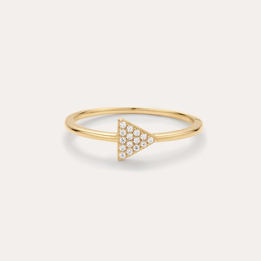 Reneé Minimalist Triangle Ring