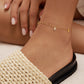 Louise Gold Heart Anklet