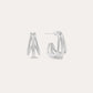 Esther Gold Square Hoop Earrings