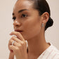 Charlotte Eternity Ridged Ring