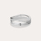 Noor Pavé Triple Band Ring