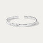 Elodie Textured Torque Bangle