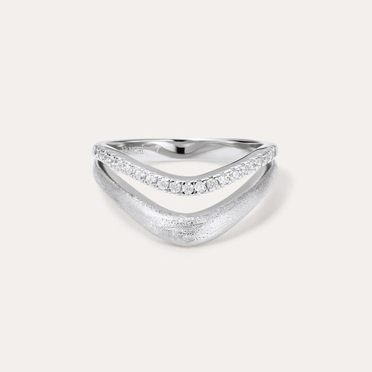 Lia Double Wave Ring