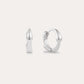 Colette Droop Link Huggie Earrings