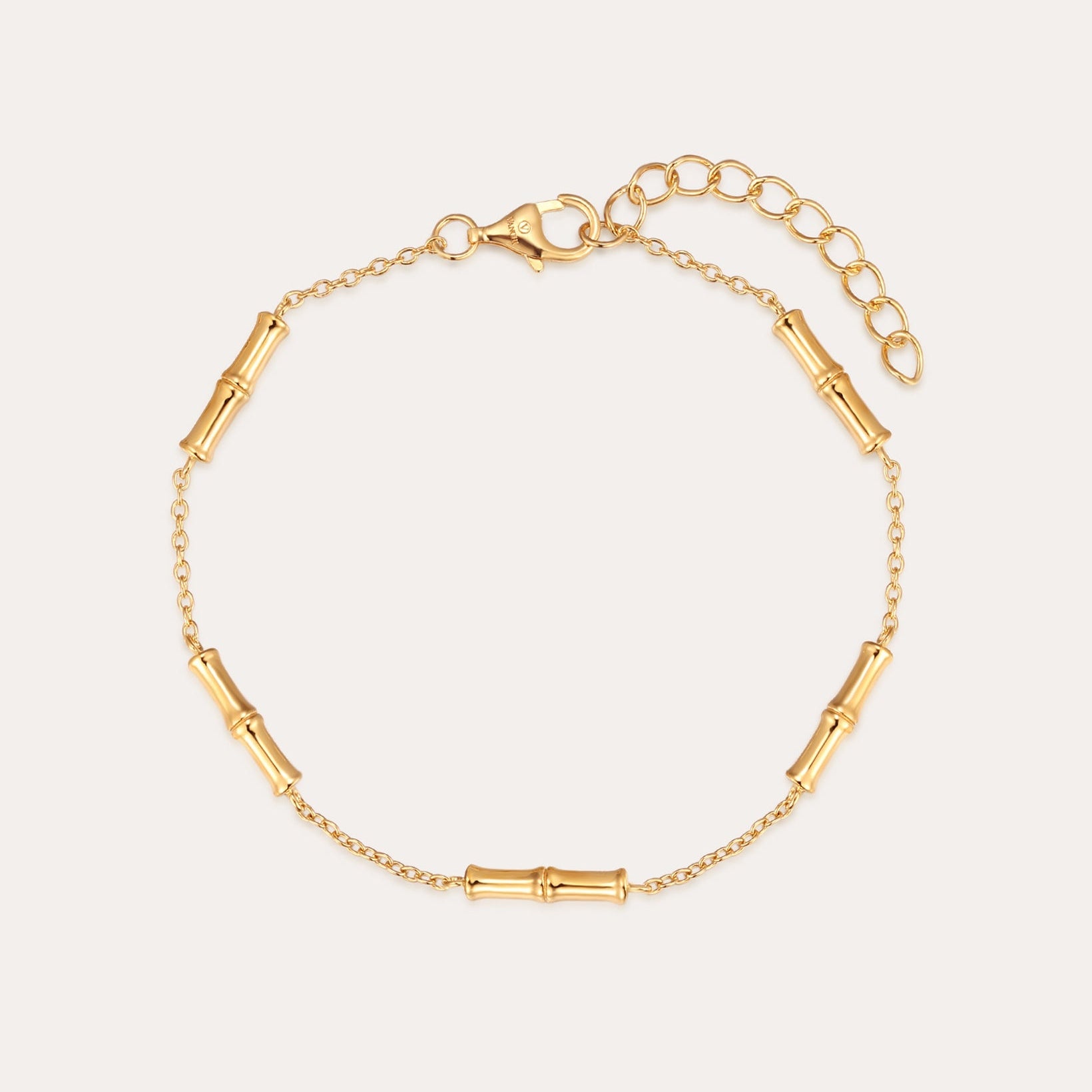 Gold Bamboo Bracelet 1