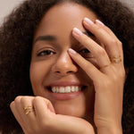 Gold Stacking ring collection