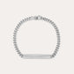 Silver Cuban Chain Bracelet for women