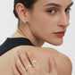 Silver earring jewellery