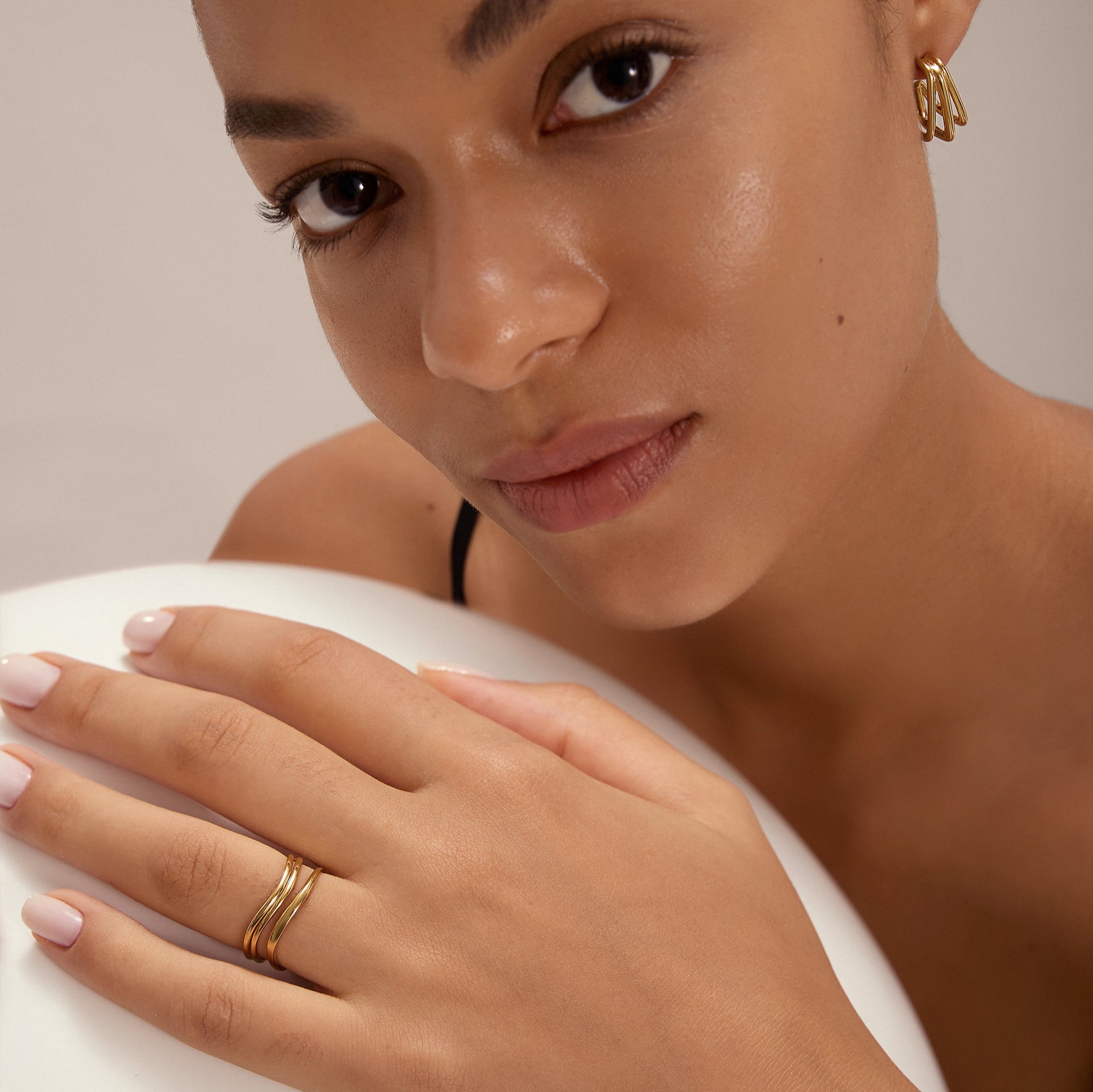 gold layer stacking ring