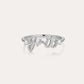 silver grit ring