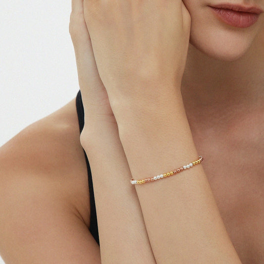 3 tone bracelet