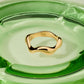 gold wave ring